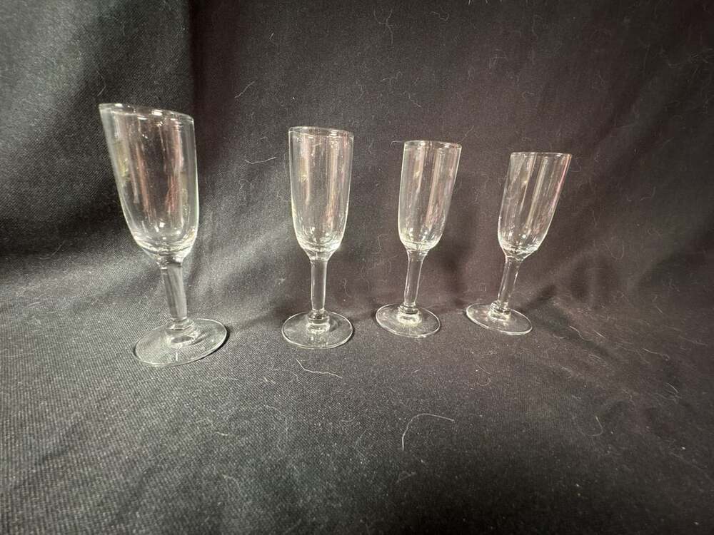 Libbey Citation Cordial Glass Set of 4 Clear Stemware
